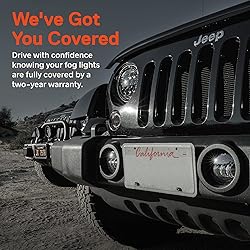 TRUE MODS 4-inch 60W LED Fog Lights Replacement For