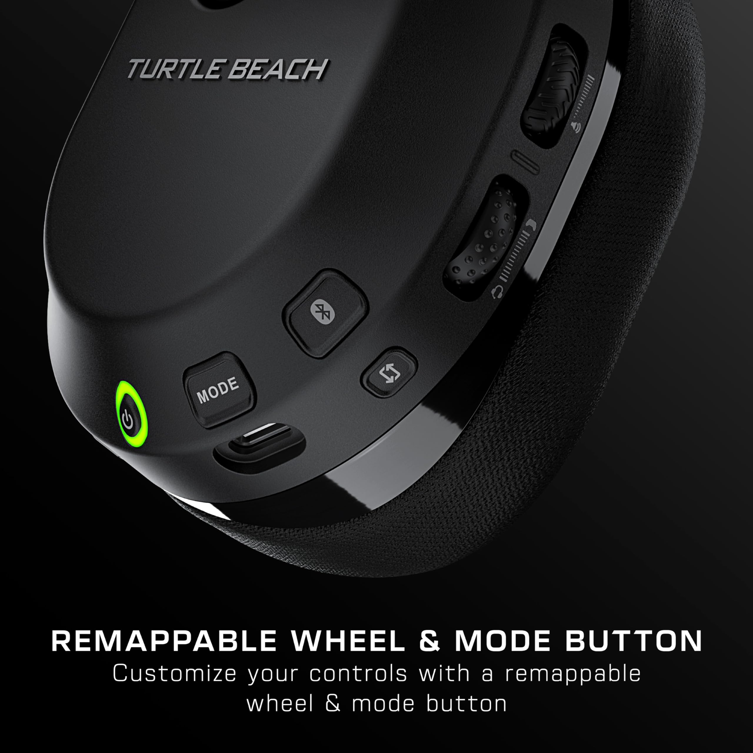 Turtle Beach Stealth 600 Auriculares inalámbricos multiplataforma amplificados para juegos para Xbox Series X|S, Xbox One, PC, PS5, PS4 y dispositivos móviles - Bluetooth, batería de 80 horas, micrófono con cancelación de ruido - Negro