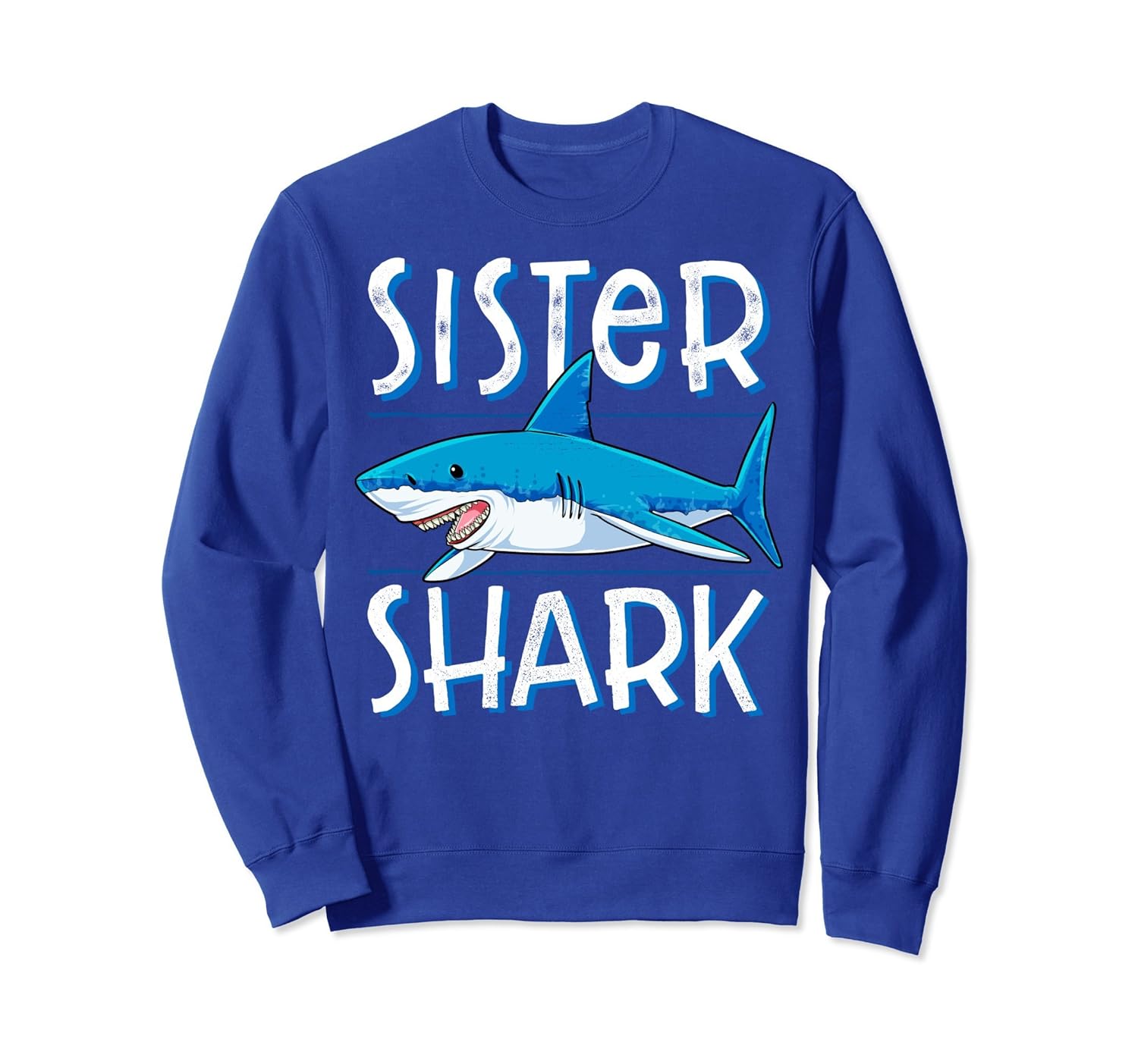 Sister Shark Sweatshirt Family Matching Women Jawsome Gifts-ANZ