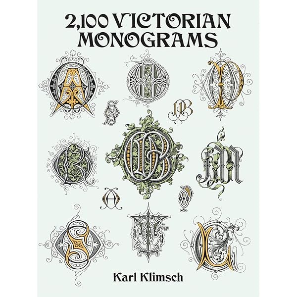 5000 Decorative Monograms for Artists and Craftspeople (Dover