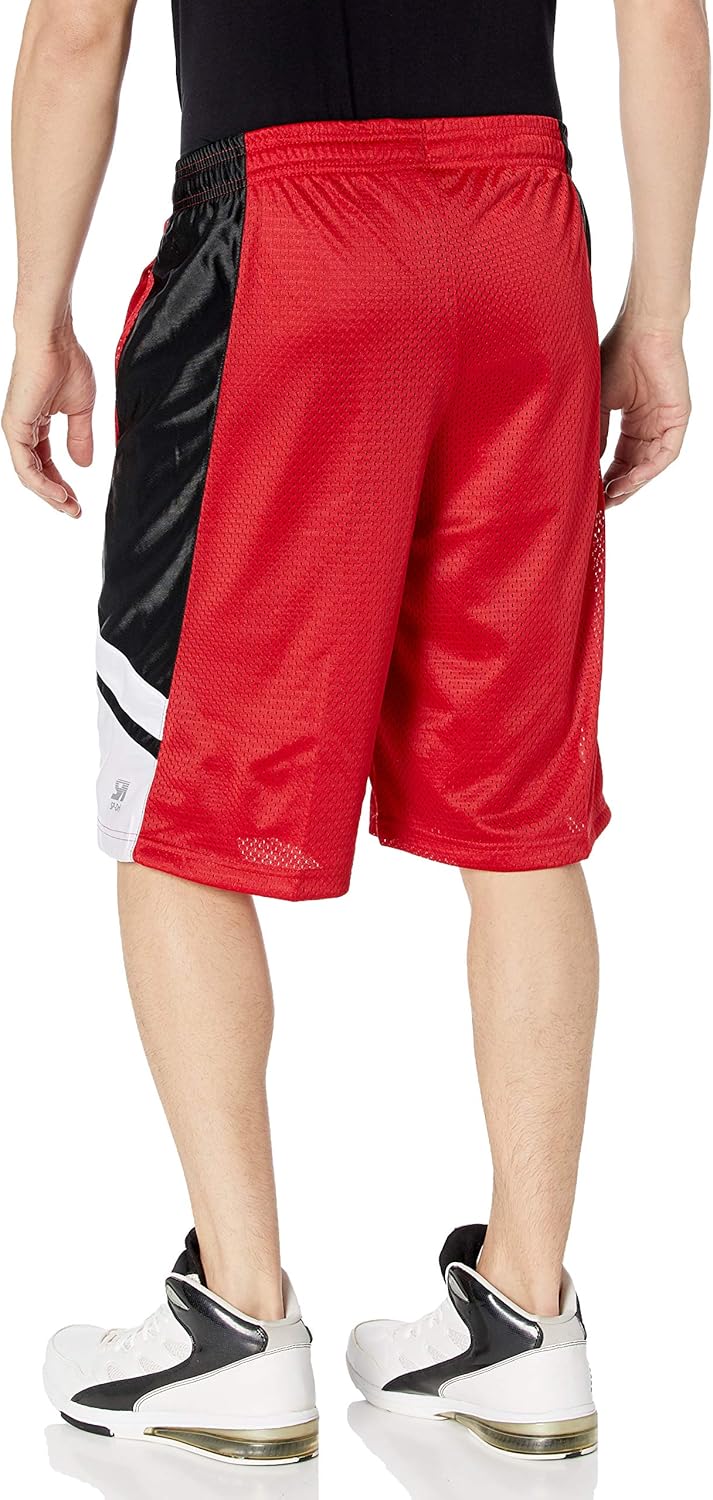Southpole Men's Big and Tall Basic Basketball Mesh Shorts: Clothing