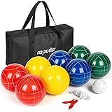 ropoda 100mm Bocce Ball Set Regulation Size and