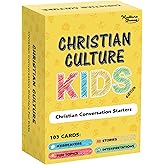 Kulture Games - Bible Conversation Cards for Kids - Christian Family Games - Faith Based Educational Card Games - Sunday School Christian - Gifts Learning - Ages 6+