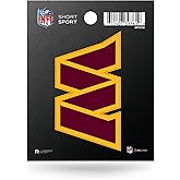 NFL Rico Industries Washington Commanders Short Sport Decal 3.75" x 4.75" Die Cut Team Logo Short Sport Decal