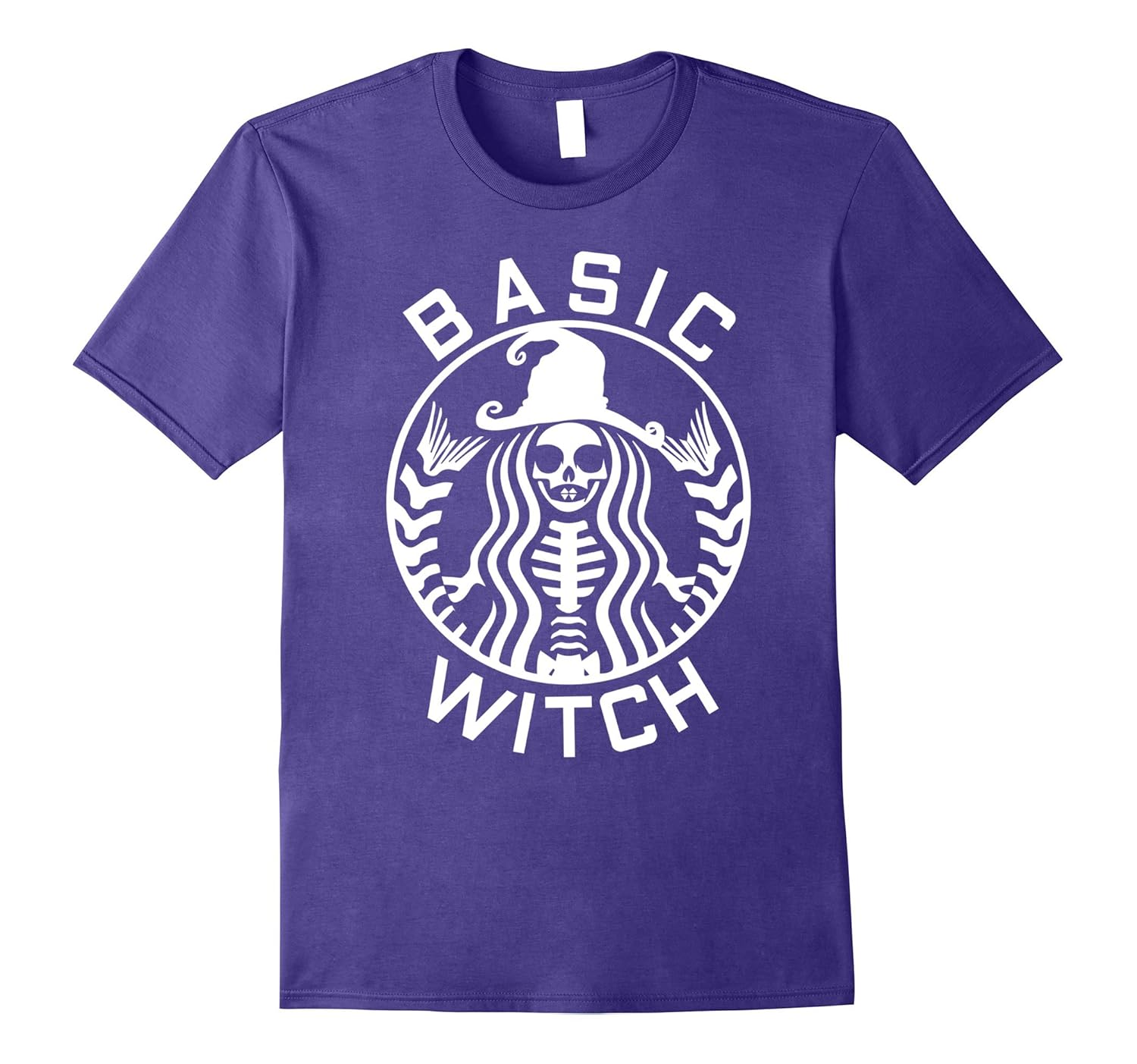 Funny Basic Witch Halloween T-Shirt-ANZ