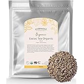 Starwest Botanicals Essiac Tea Organic - Caffeine Free Herbal Blend, Loose Leaf Burdock Root, Slippery Elm Bark, Sheep Sorrel, & Rhubarb, Certified Kosher, Non-GMO - Bulk 1 lb Bag