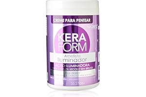 Skafe - Linha Keraform (Creme para Pentear) - Ametista Iluminador 1 Kg - (Keraform (Combing Cream) Collection - Amethyst Illuminator Net 32.27 Oz)