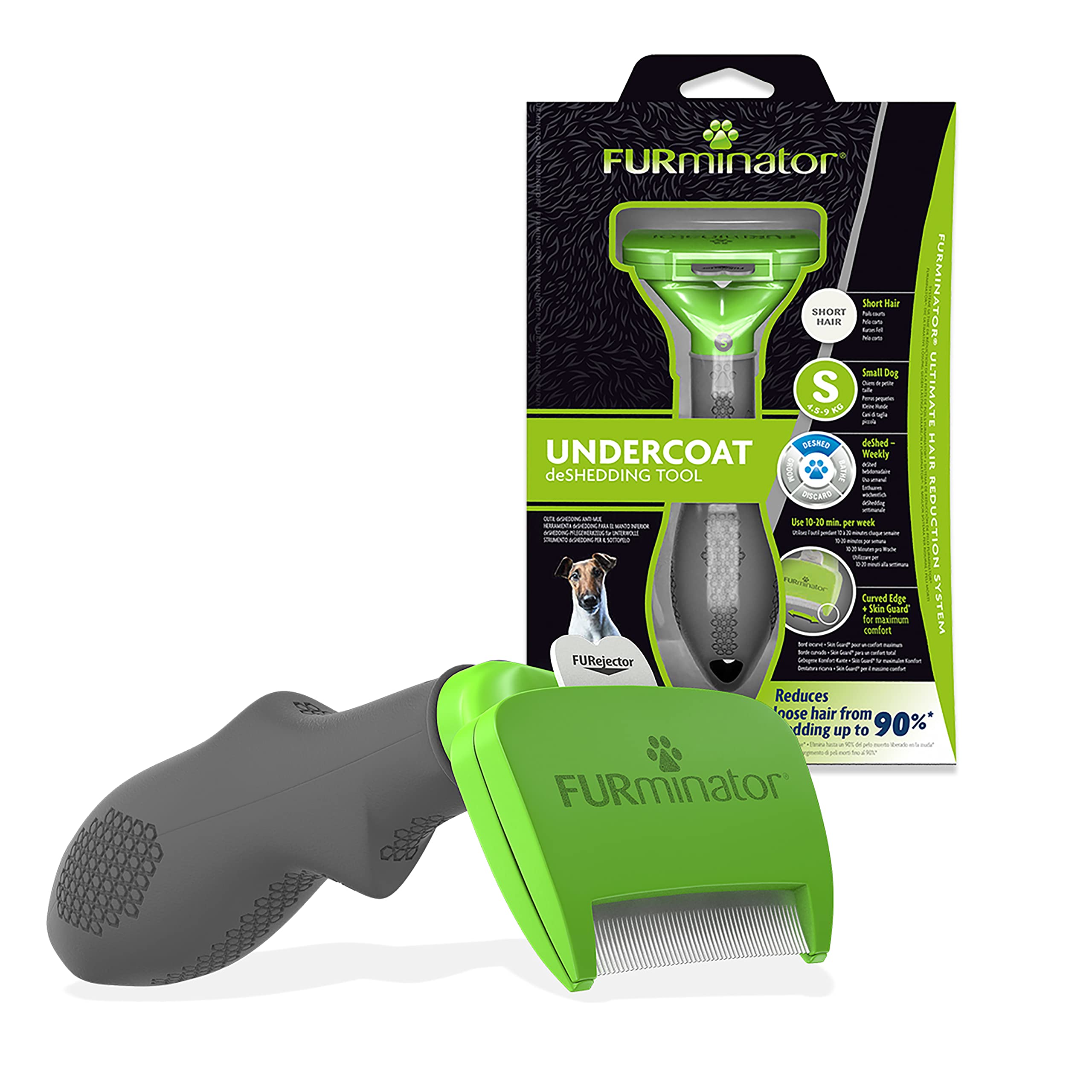 Photo 1 of FURminator Undercoat deShedding Tool for Small Short Hair Dogs 4.5-9 kg 2.0