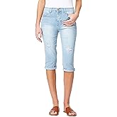 Angels Forever Young Women's Forever Skinny Mid-Rise 17" Inseam Capri Jeans (Available in Plus Sizes)