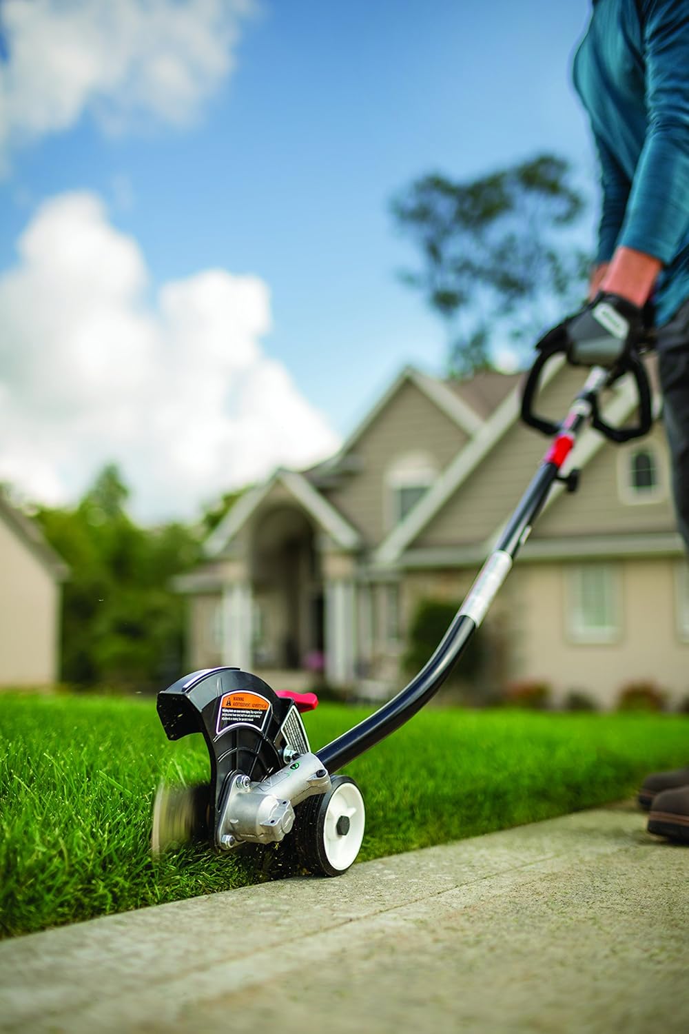 TrimmerPlus TPE720 Dual Edger Attachment for Attachment Capable String Trimmers, Polesaws, and Powerheads : Garden & Outdoor