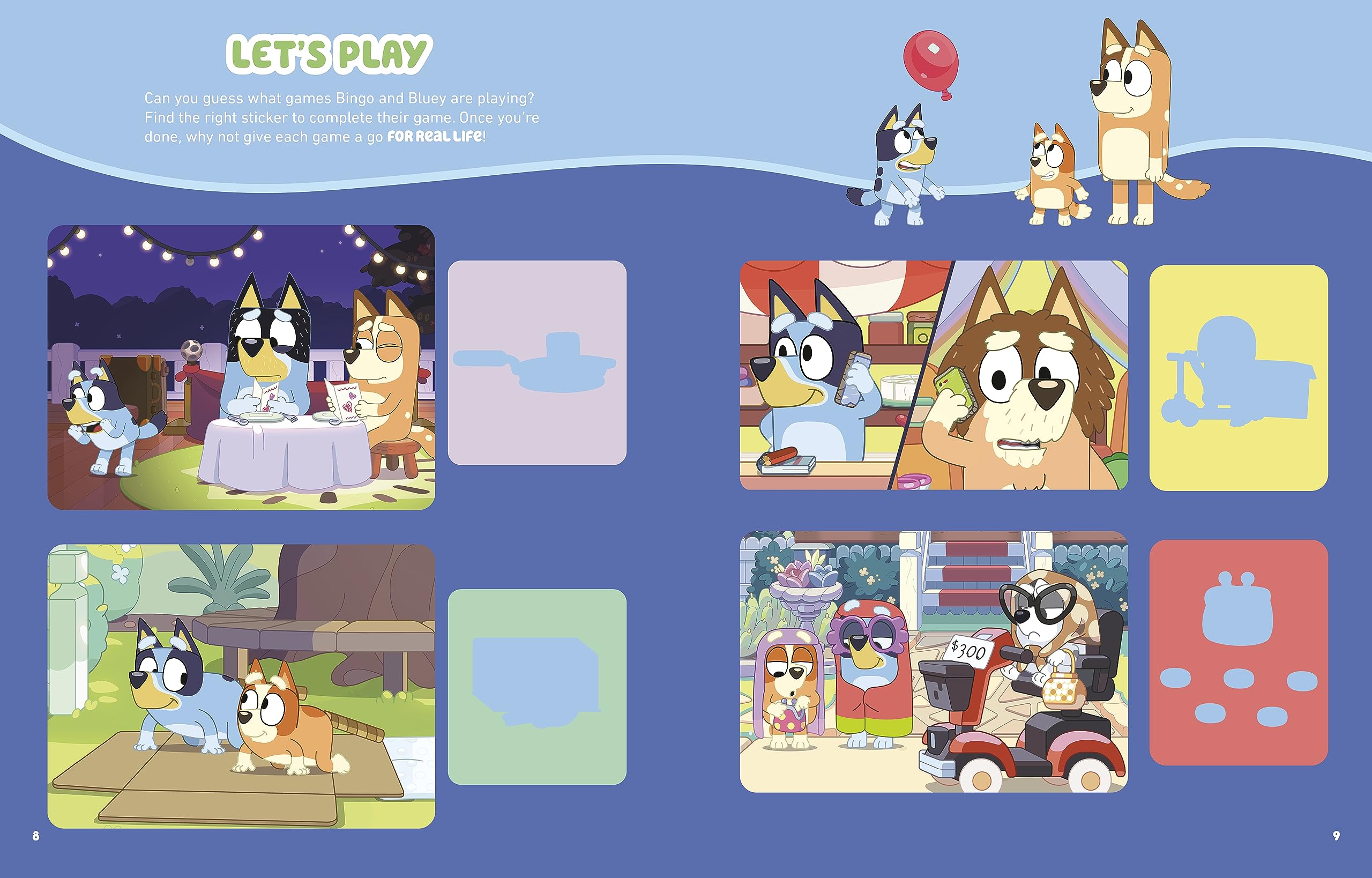 Bluey: Super Stickers: An Activity Book with Over 400 Stickers