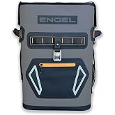 Engel BP25 25 Quart Roll-Top High Performance Backpack Cooler | High performance Insulation, Waterproof Roll-top Closure, Padded Straps, Use for Hiking, Camping, Beach &amp; Outdoor Activities