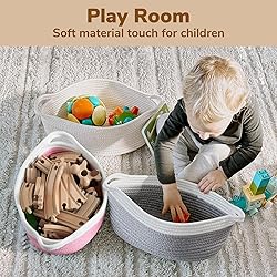 Goodpick Easter Basket with Handles for Kids, Small