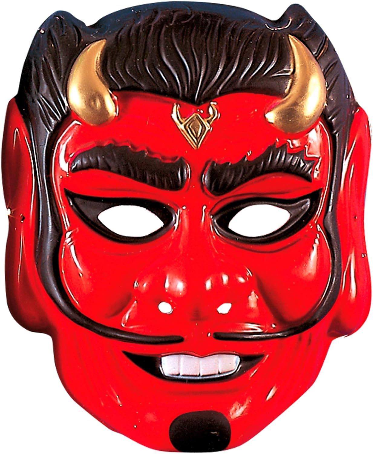 WIDMANN 54485Máscara de diablo, plástico, talla única para adultos
