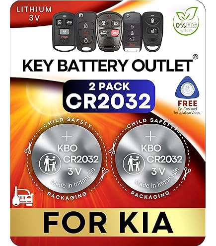 Auliguy Piles De Rechange Pour Clé Télécommande Hyundai (2001-2022