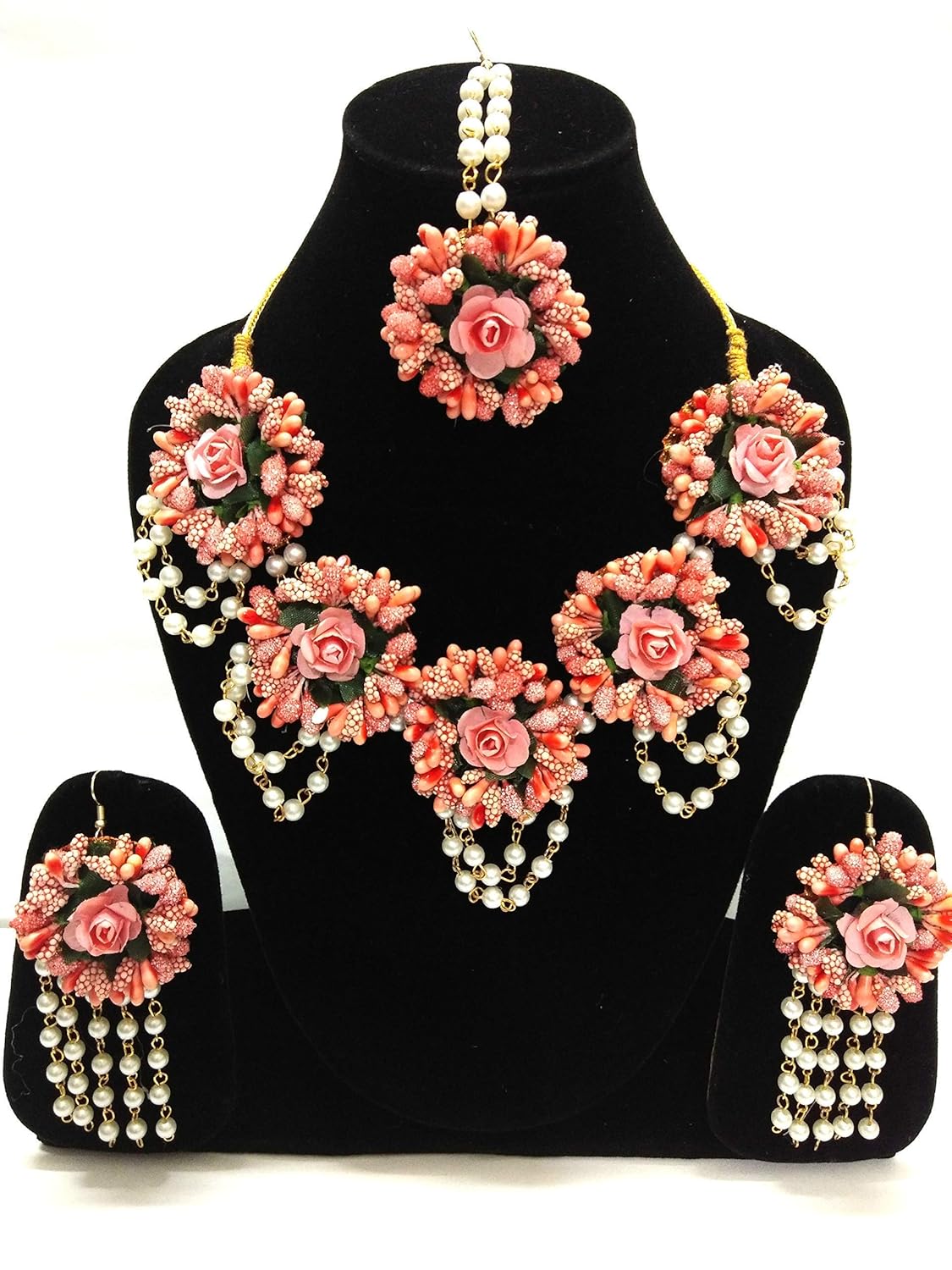 flower jewelry for baby shower