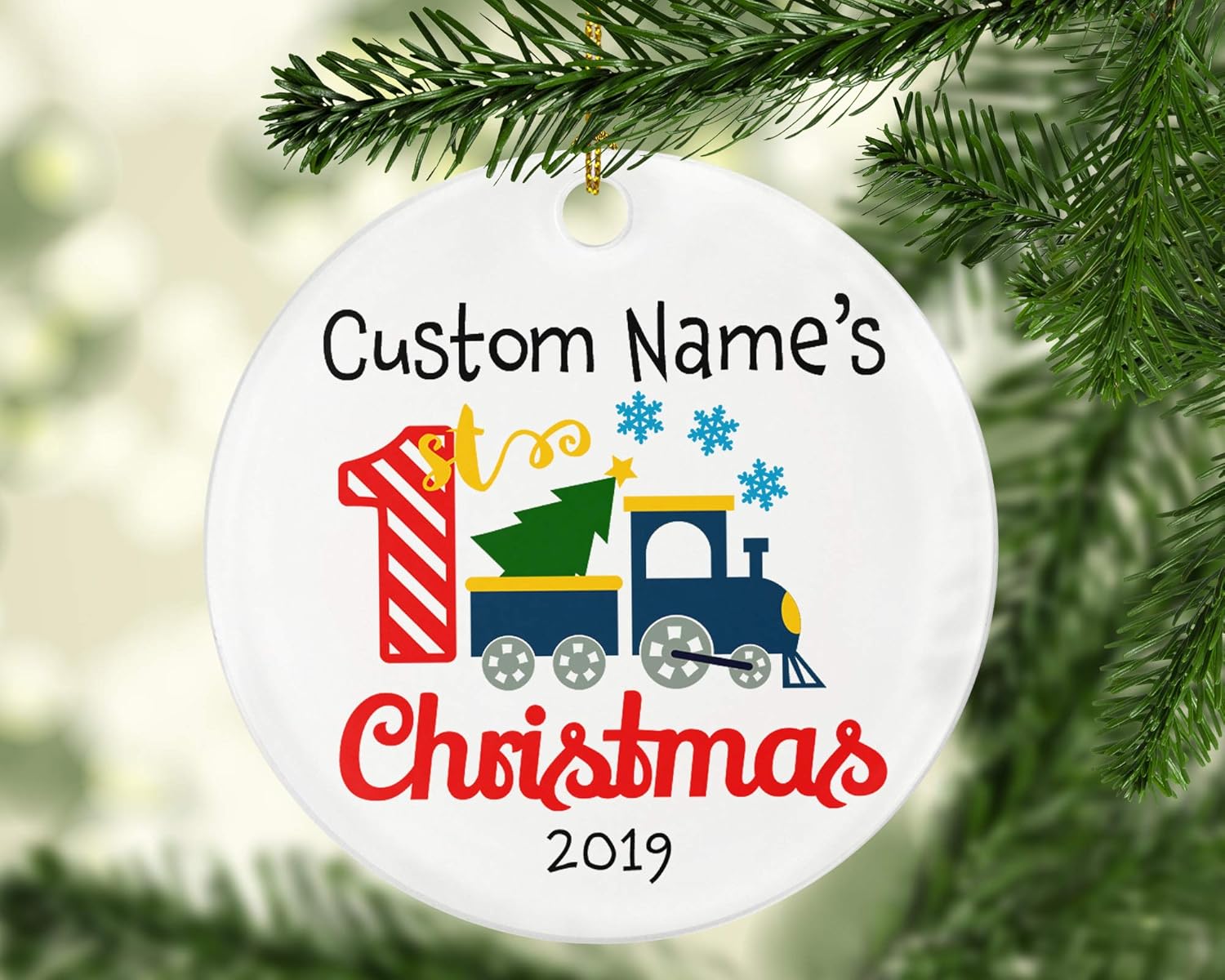 custom baby christmas ornaments