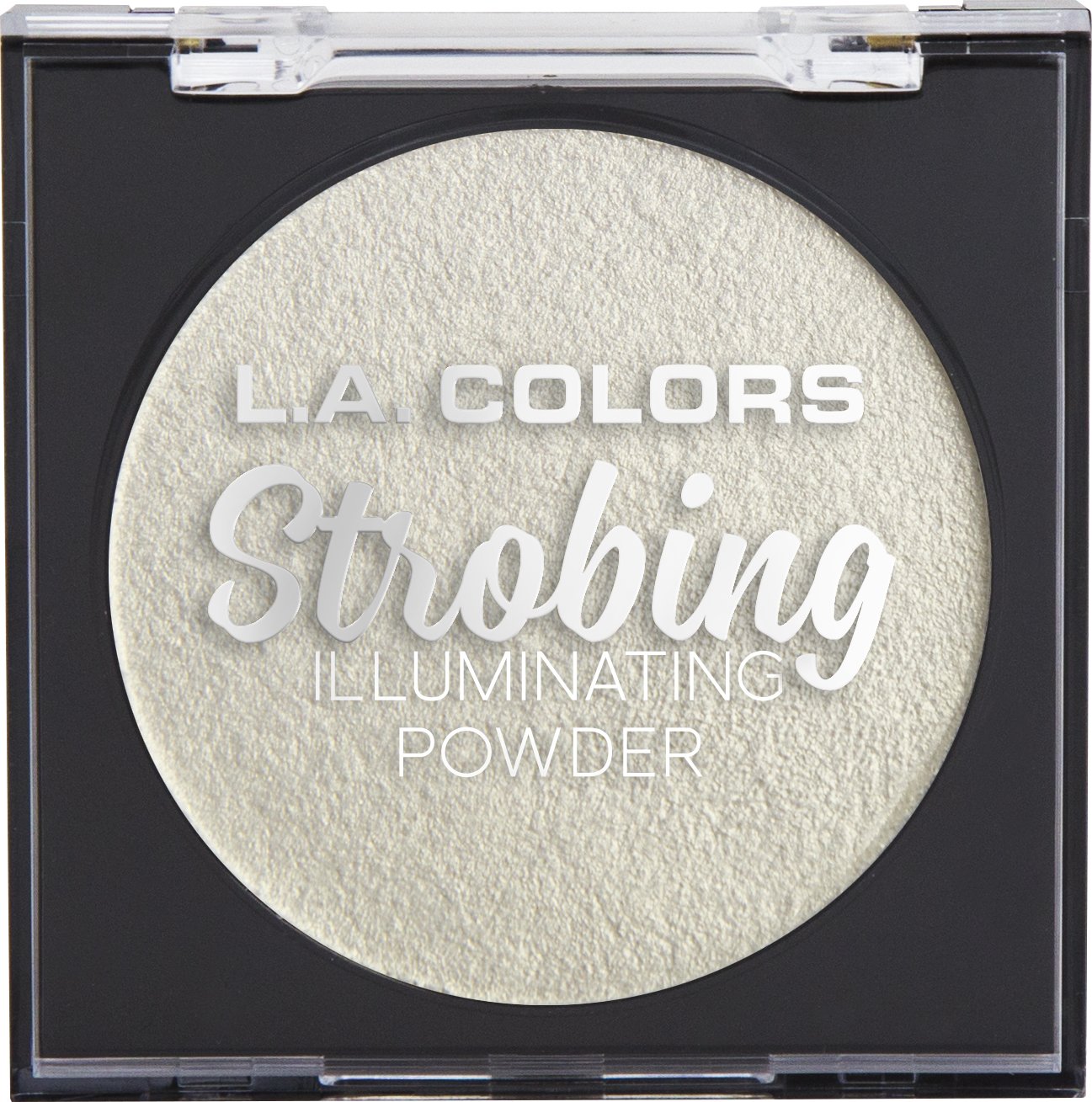 L.A. COLORS Strobing Illuminating Powder, Gleaming Goddess, 1 Ounce