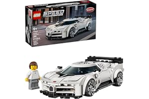 LEGO Speed Champions Bugatti Centodieci Hyper Sports Car Toy - Model Kit & Pretend Play Toy for Boys & Girls, Ages 9+ - Italian Model Car Kit for Racing Fans - Gift Idea for Birthdays - 77240