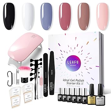 Amazon Com Gel Nail Polish Kit With Uv Light Soak Off Gel Base Amazon Com Gel Nail Polish Kit With Uv Light Soak Off Gel Base