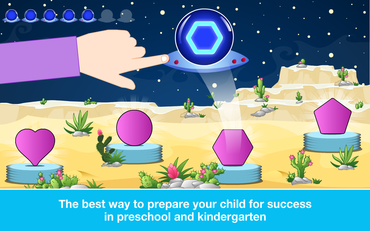 Preschool All In One Learning: Basic Skills Space Learning Adventure A to Z: Learn to Read Letters, Tracing, Numbers, Coloring Book, Shapes and Colors - Educational Toy for Baby, Toddler & Kindergarten Explorers by Abby Monkey® Kids Clubhouse Games - Thumbnail 6