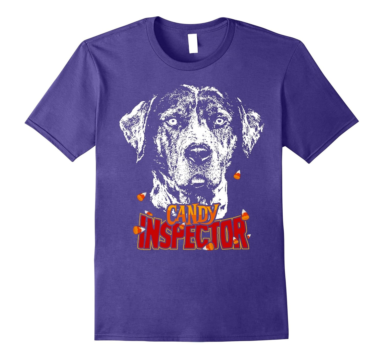 Catahoula Cur Candy Inspector Funny Halloween Shirt-FL