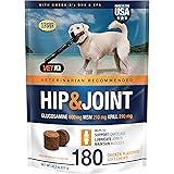 VETIQ Vet Recommended Hip and Joint Supplement for Dogs, Chicken Flavored Soft Chews