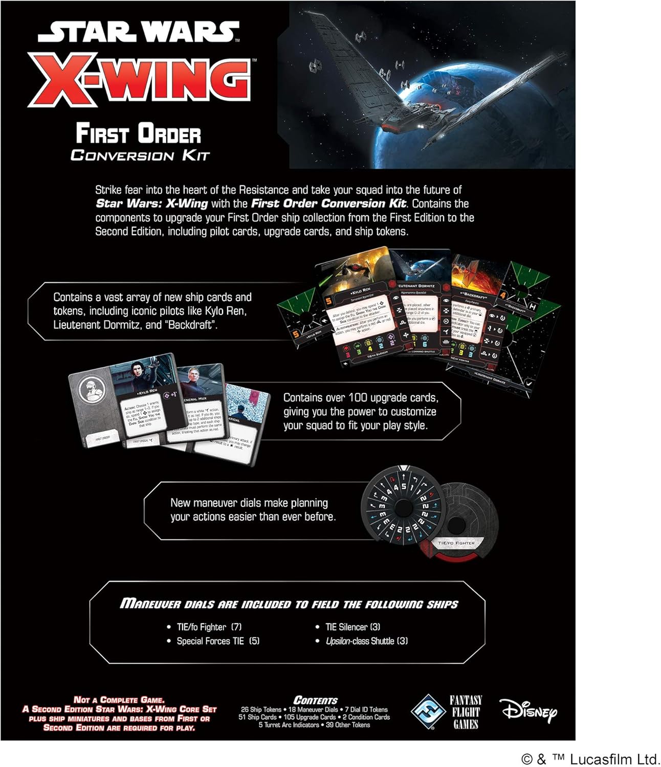 x wing first order conversion kit