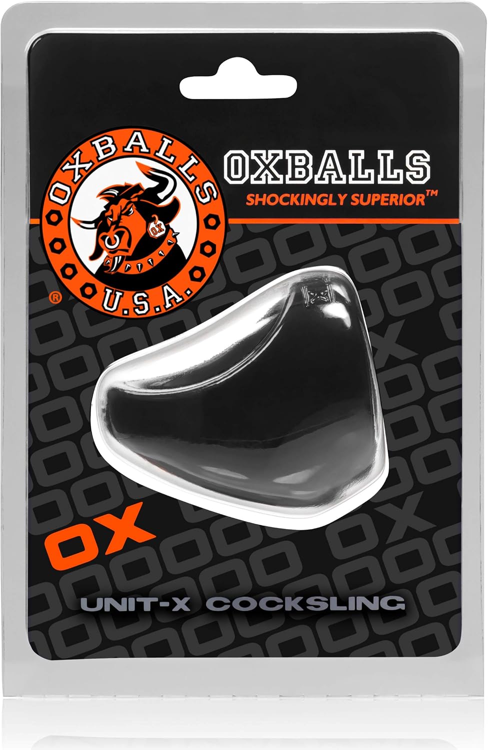 OXBALLS Unit-X Cocksling, Black, Red, Ice Blue - Image 4
