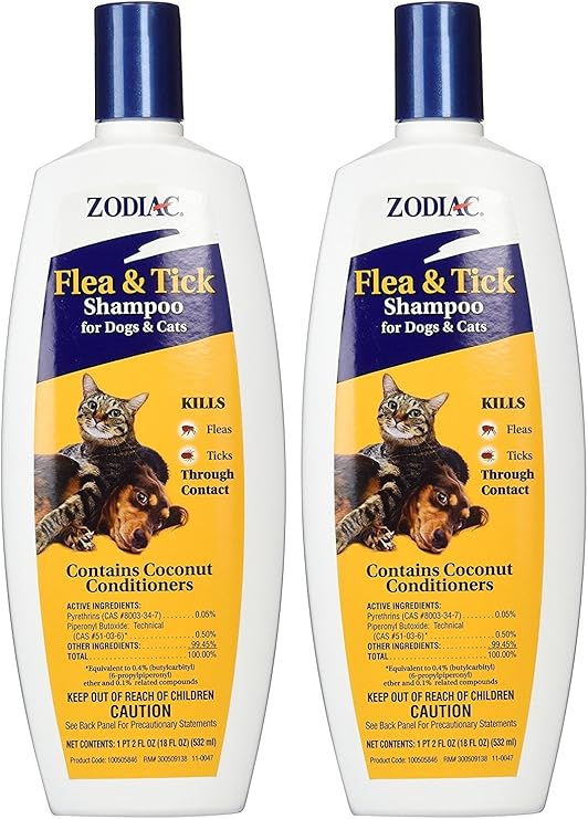zodiac flea and tick shampoo