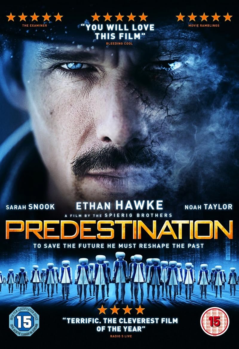 Predestination DVD 2014 Signature Entertainment Sci-Fi Time Travel Ethan Hawke