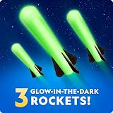 Blue Marble NATIONAL Air Rocket Launcher Toy Glow 30 Meters view 3