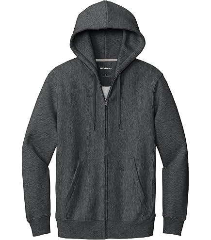 SPORT-TEK Unisex Full Zip Hooded Sweatshirt | Zip Up Hoodie for