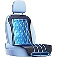 TOWTAMER 2025 Upgraded Semiconductor Ventilated Cooling Car Seat Cover(Front Seat),12V-24V Cooling Car Seat Cushion with 3 Temp Modes,Universal Fit for SUV/Truck Accessories(Ice-Core Black)