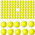 Lambid 100 x 68 Caliber Self Defense Balls, Reusable 68 Cal Paintball Ammo Plastic Kinetic Projectiles Compatible for Byrna SD/LE and Umarex T4E HDR68/ HDS68/HDX68/ HDB68