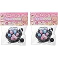 Taba Squishy Cat Paw Squeeze Toys,Sensory Fidget Toy for Your Best Mellow and Chill,Birthday Gift, Squishy Toys for Adults (Black-2PCS)