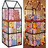 Stuffed Animals Storage Zoo Plushies Toy Storage Organizer Unicorn Castle PVC Stuffed Animals Holder Kids Toy Storage Playroom Nursery Storage Shelf | Zoo, Plushies, Shelf