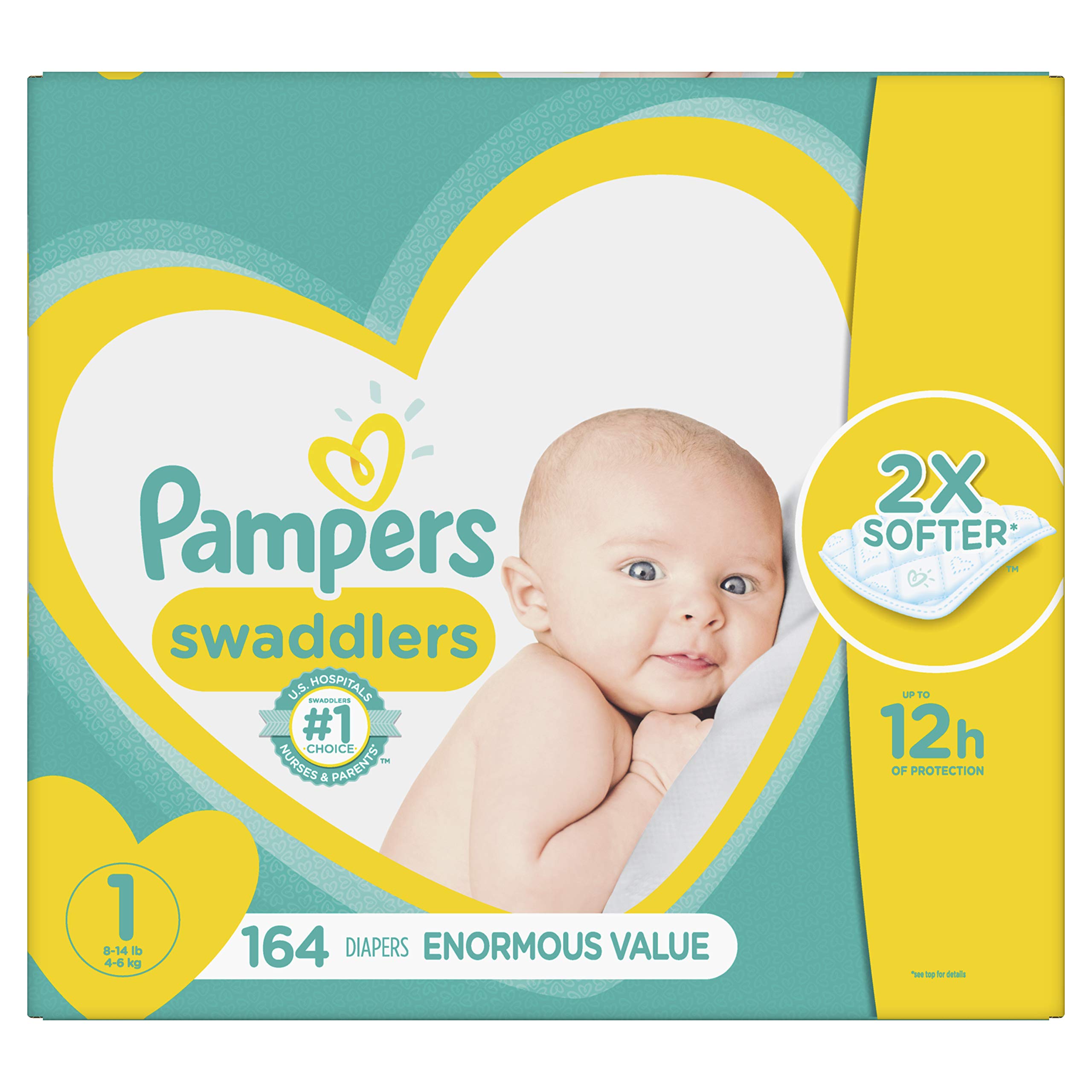 148 pampers swaddlers size 2