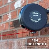 Vileda Cordomatic Retractable Washing Line 15m | Wall Mounted & Durable view 3