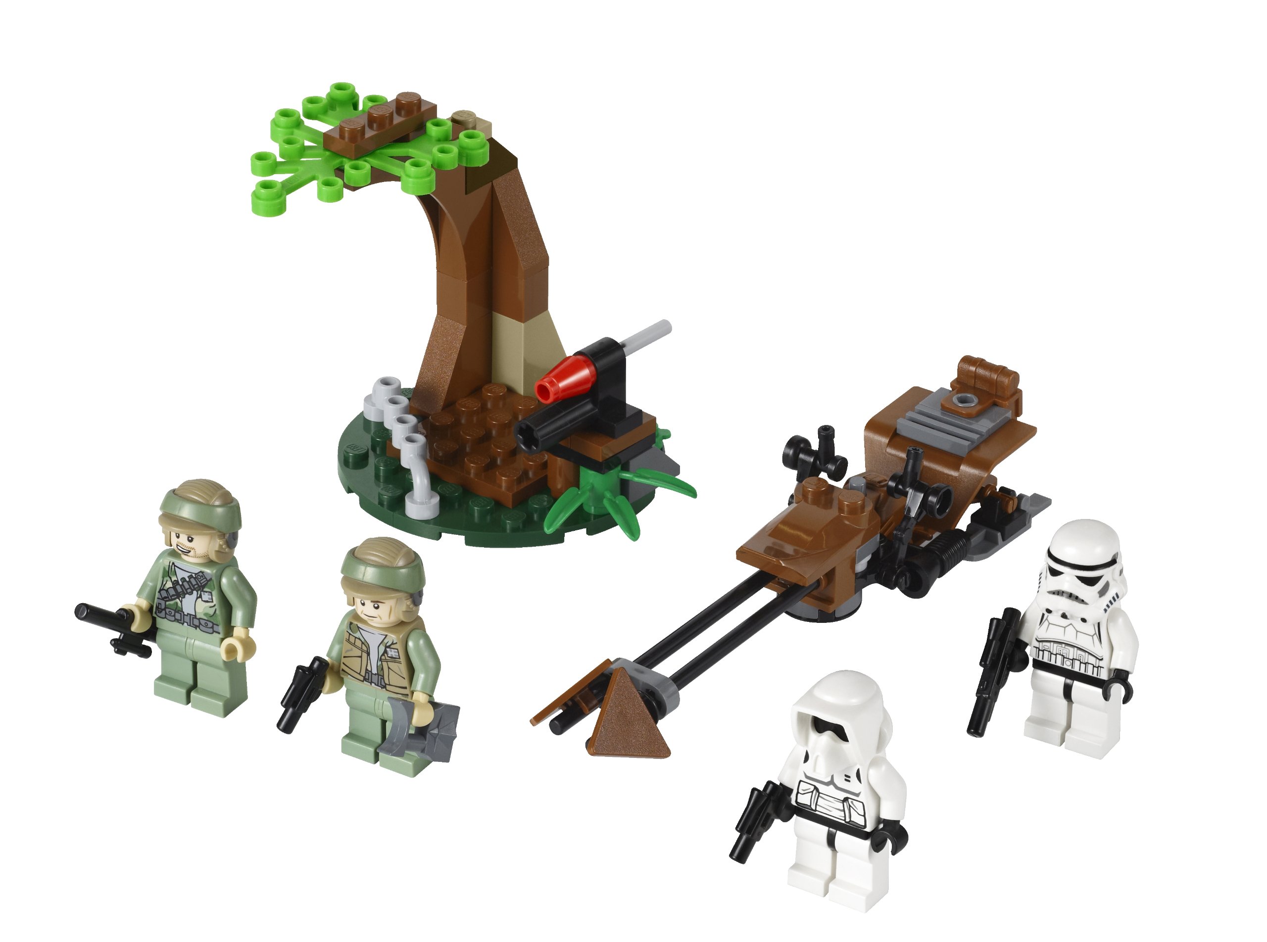 LEGO Star Wars Endor Rebel Trooper and Imperial Trooper 9489