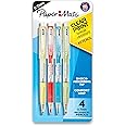 Paper Mate Clearpoint Mechanical Pencils 0.7mm, Break Resistant HB 2 Lead, School Supplies, Art Supplies, Drawing Supplies, Sketching Pencils, 2 Pencils Assorted Barrel Colors, 4 Count