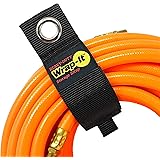 Heavy-Duty Wrap-It Storage Straps (Assorted 6 Pack) - Hook and Loop Extension Cord Organizer Hanger, Cord Wrap Keeper, Cable 