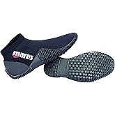 Mares Adult Equator 2mm Neoprene Ankle-High Scuba Diving Boots for Men & Women - Non-Slip Rubber Sole