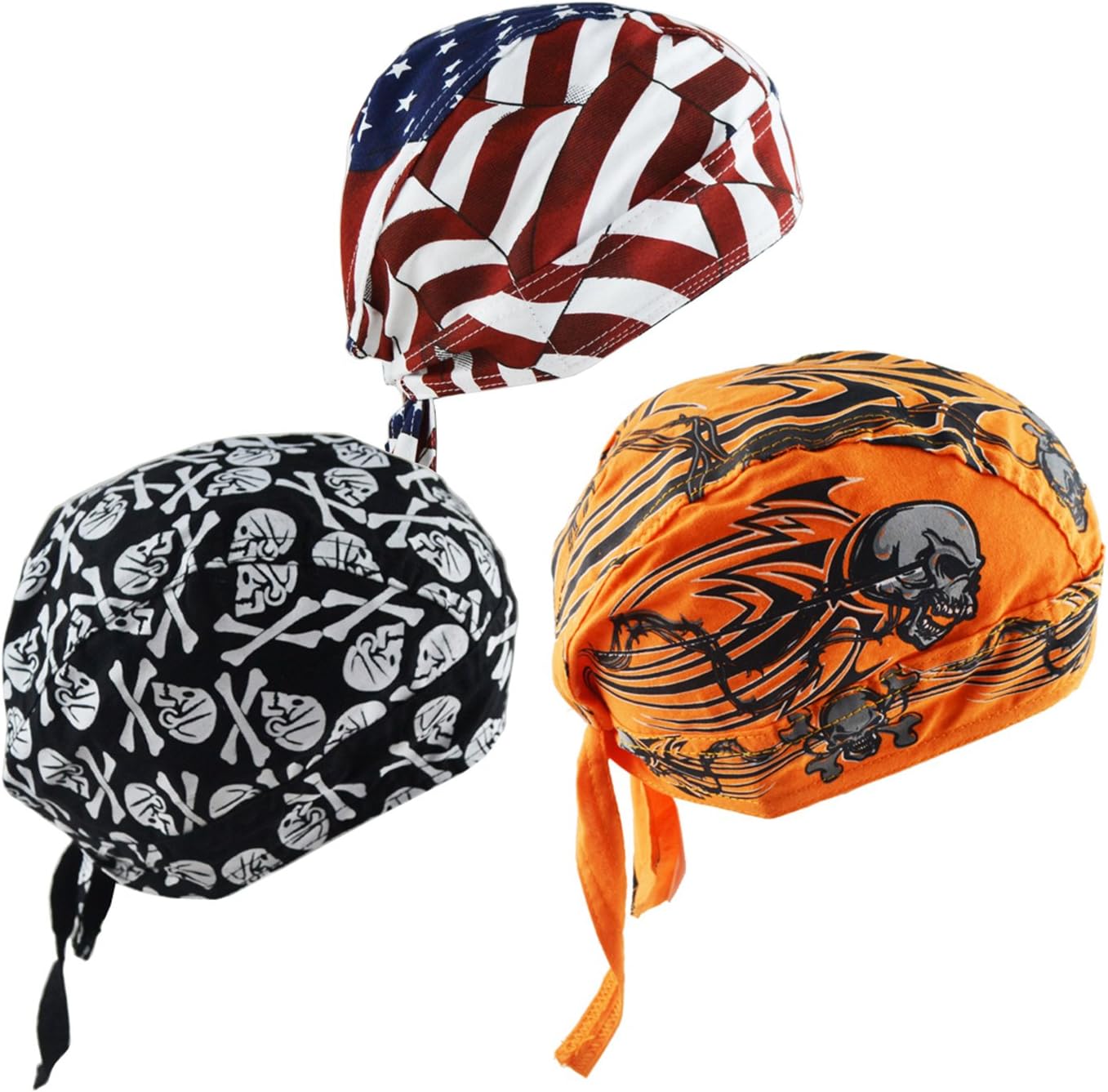 Cycling Doo RAG Skull Cap Hat Bandana Head Wrap Breathable Helmet Liner