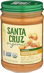 SANTA CRUZ ORGANIC Organic Light Roasted Crunchy Peanut Butter, 16 OZ