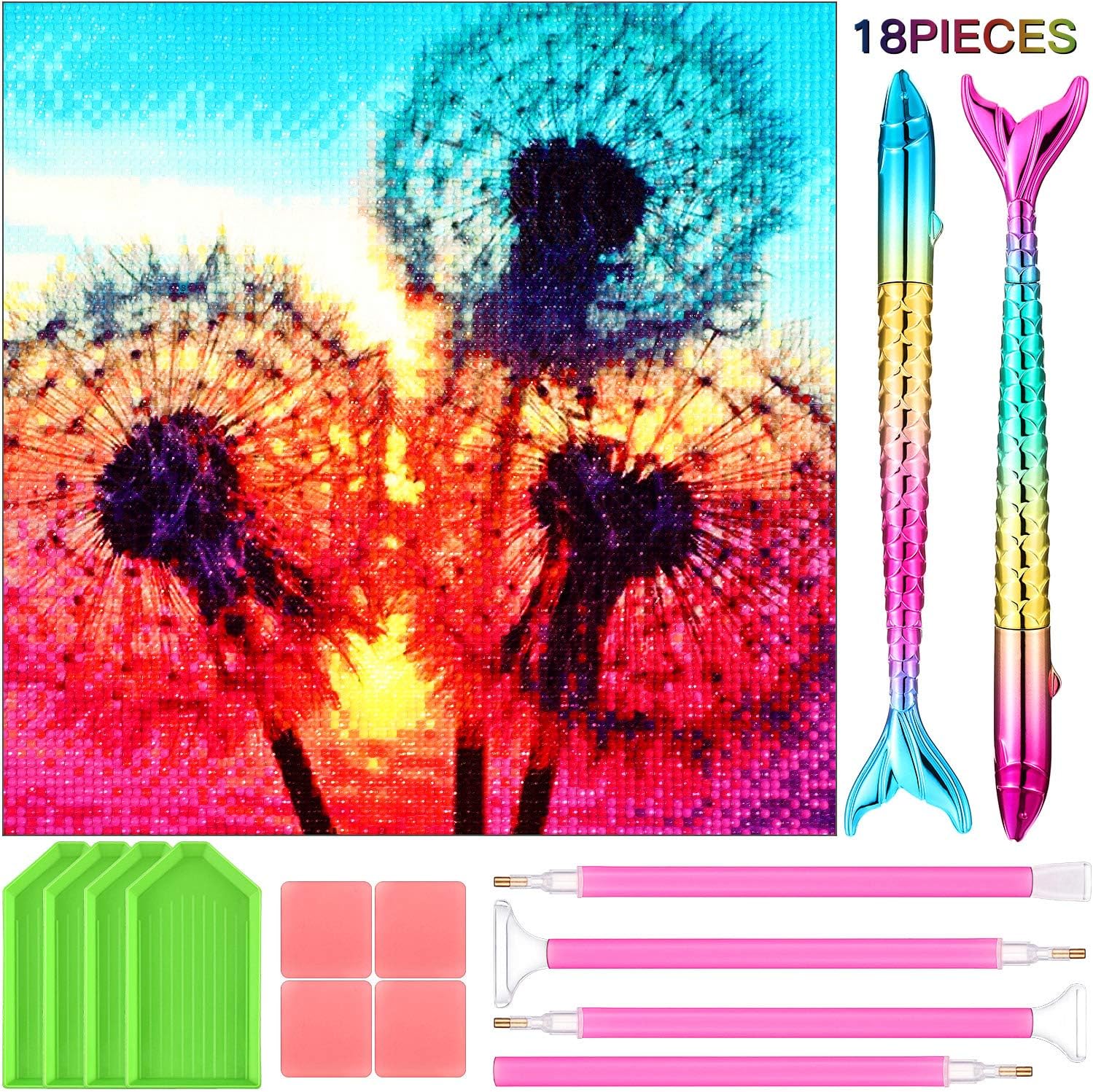 DIY 5D Diamond Painting by Numbers Kit Crystal Diamond Arts