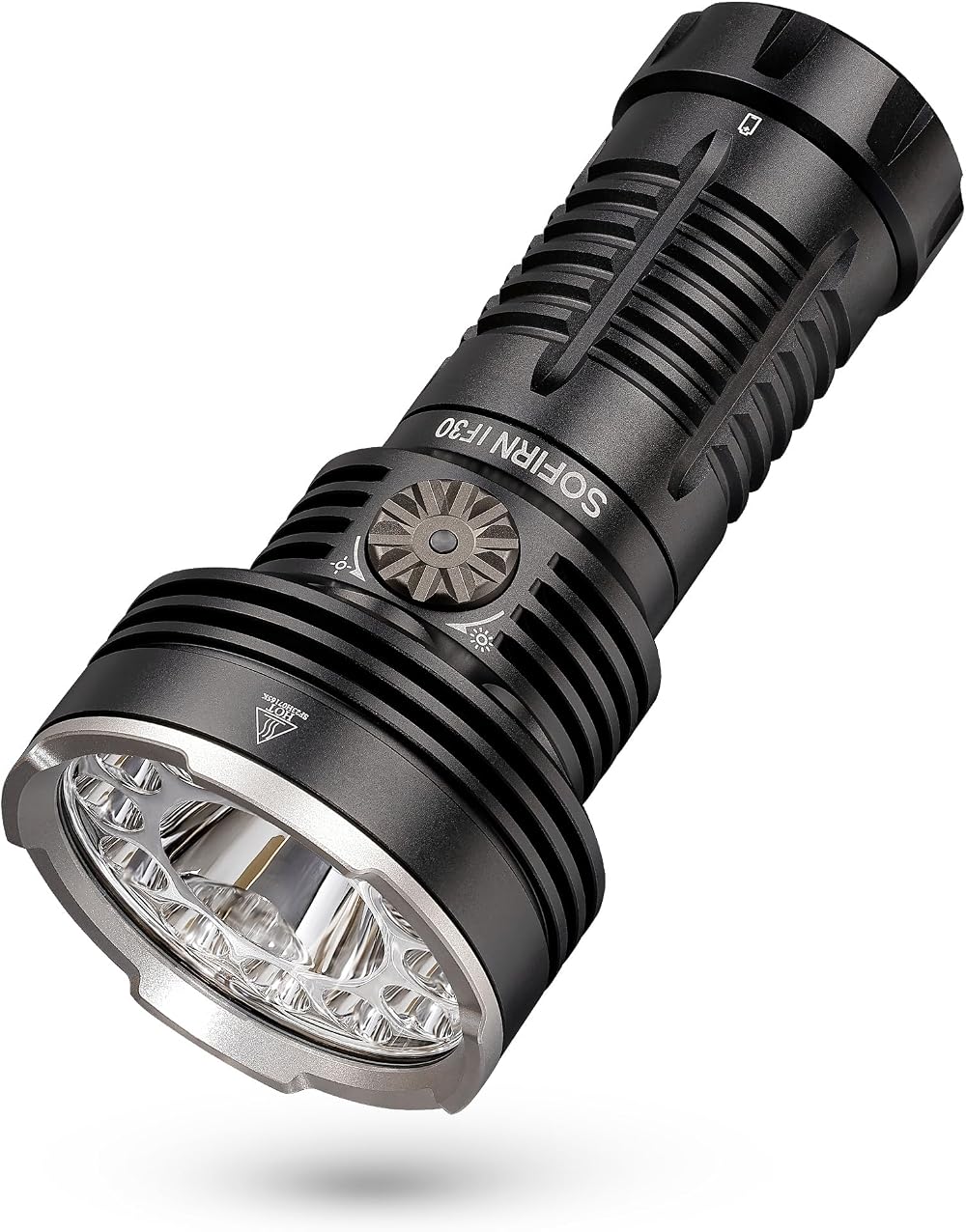 Sofirn IF30 12000LM LED Flashlight Spotlight Floodlight IPX8 Search Light