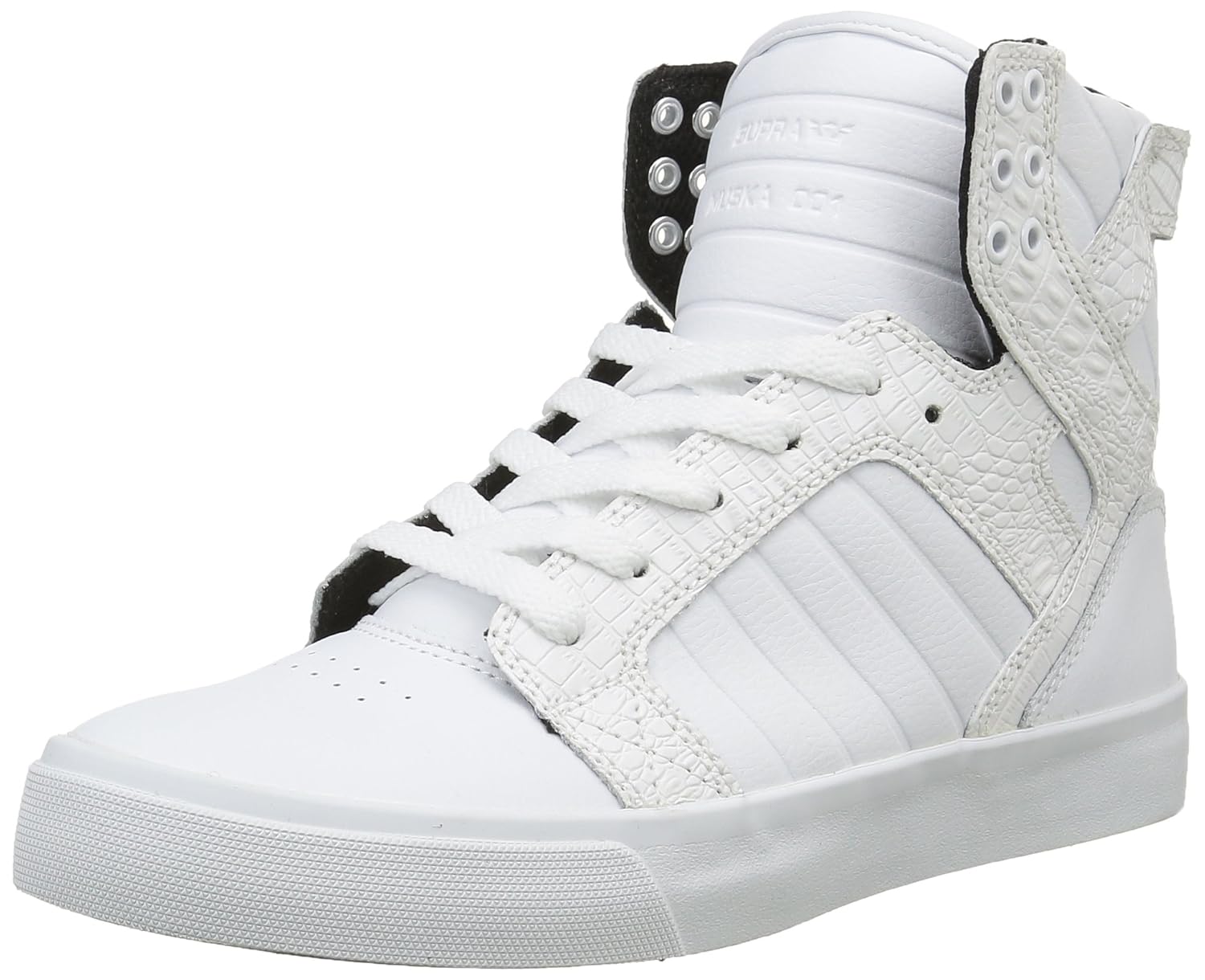 supra skytop white leather