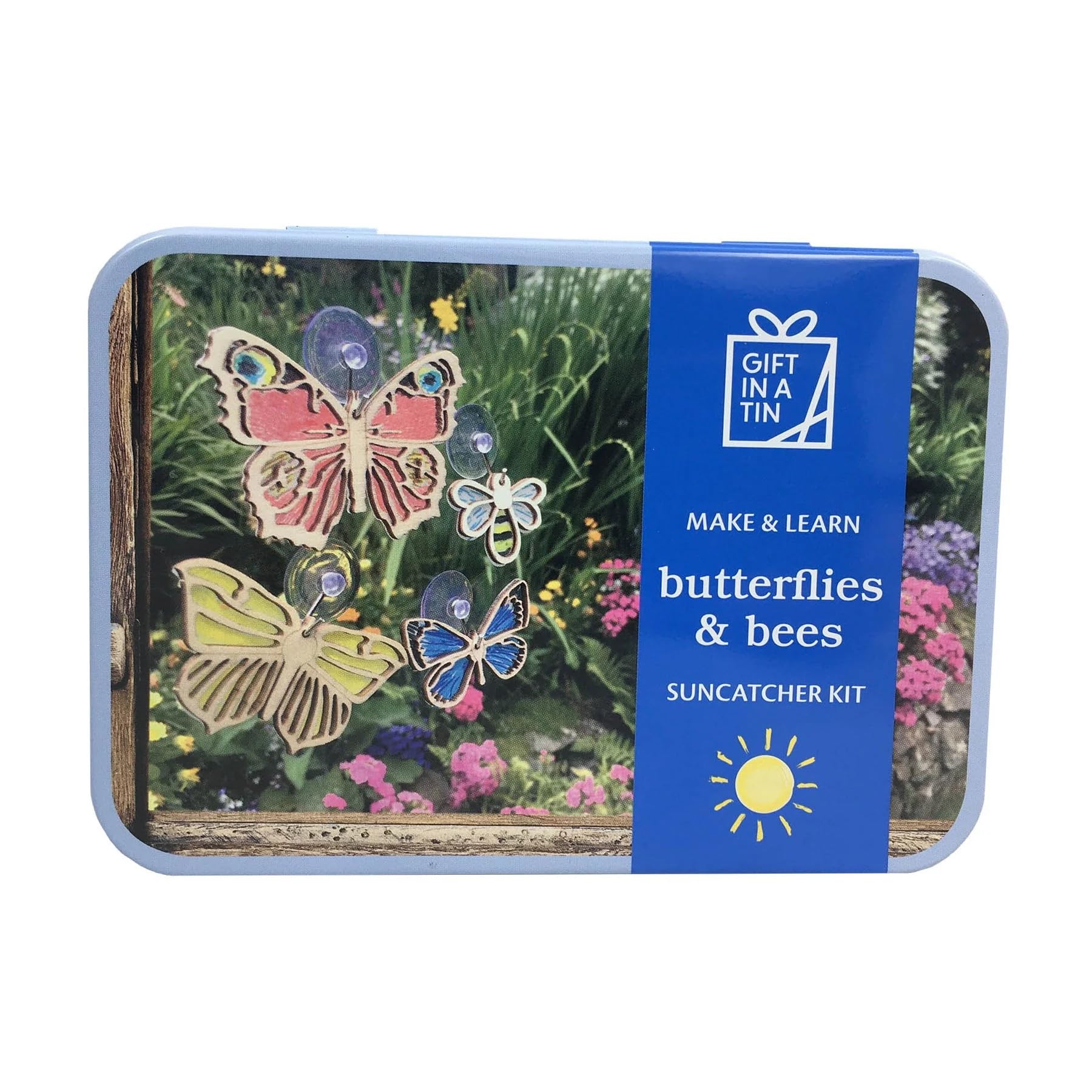 Apples to Pears Butterflies and Bees Sun Catcher Kit