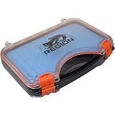 Extra Large Double Sided Water Proof Boat Fly Box with Handle - 424 Slots - Holds Streamers to Nymphs